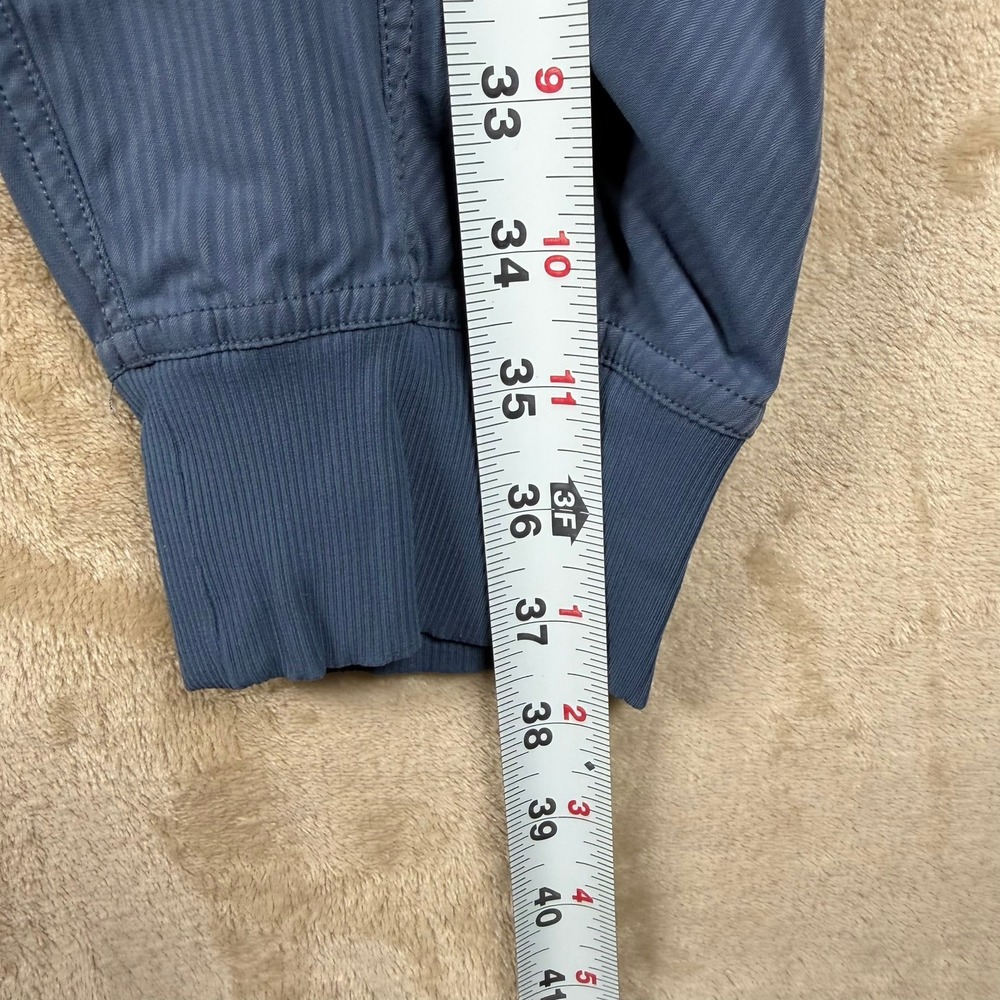 Lululemon Beyond the Studio Jogger Blue Textured Pinstripe Pants Size 8 - Picture 8 of 8